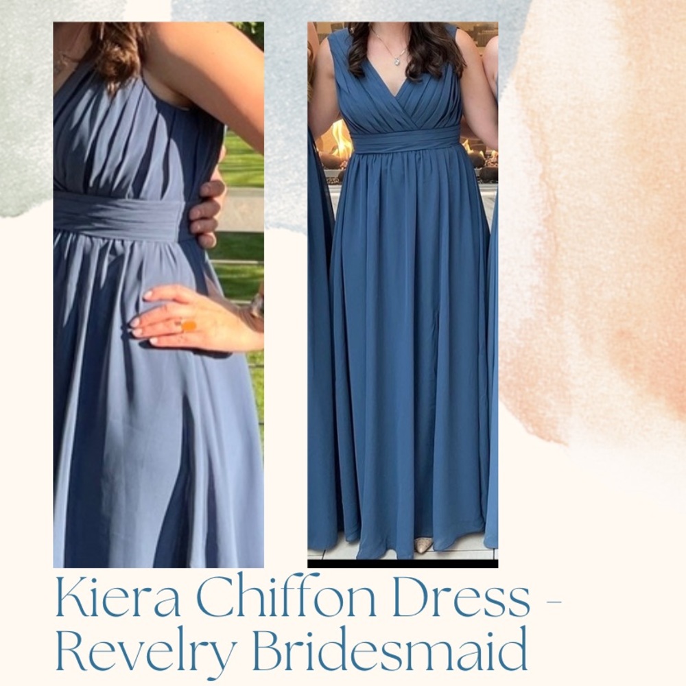 Revelry Kiera Chiffon Bridesmaid Dress